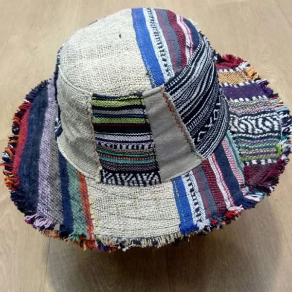 Bohemian Rusty Hippie Hemp Hat
